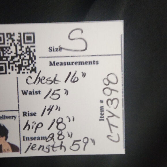 Black Tape_ Black & White Stripe Jumpsuit Size S - Picture 11 of 11